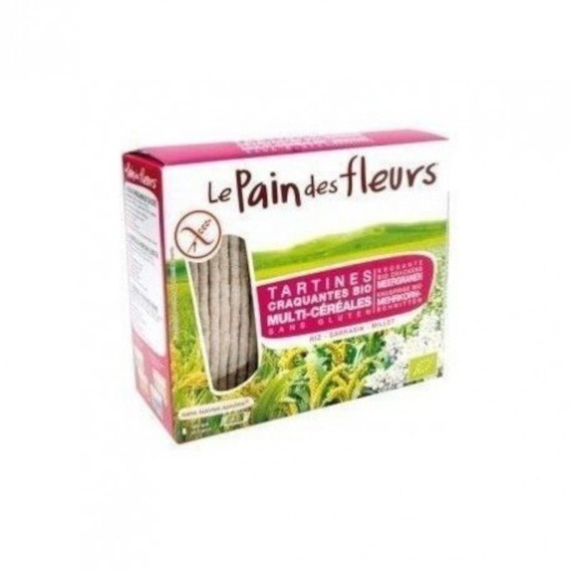 Le Pain Des Fleurs Pan de Flores Multicereales Sin Gluten Bio 150 g-1