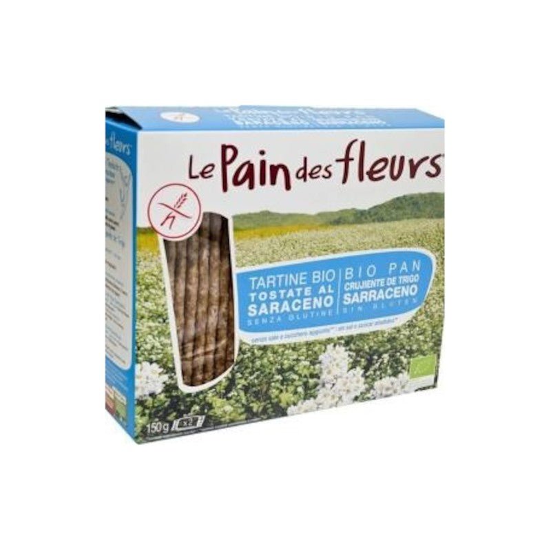 Le Pain Des Fleurs Pan de Flores Sin Sal Sin Gluten Bio 150 g-1