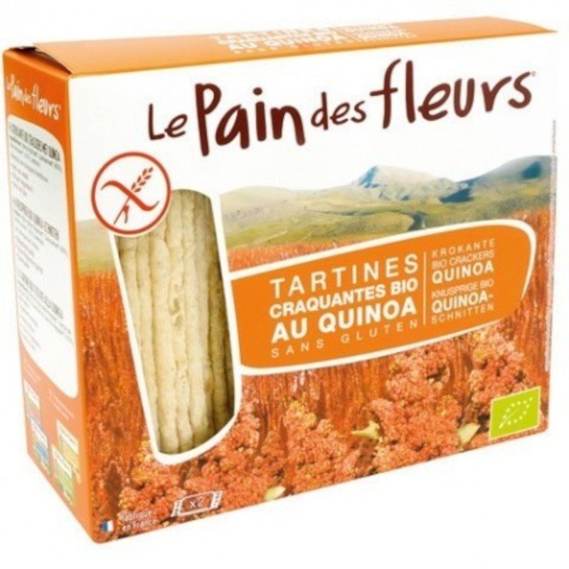 Le Pain Des Fleurs Pan Flores con Quinoa Sin Gluten 150 g-1