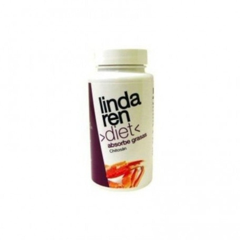Lindaren Diet Chitosán (Absorbe Grasas) 80 Cápsulas-1