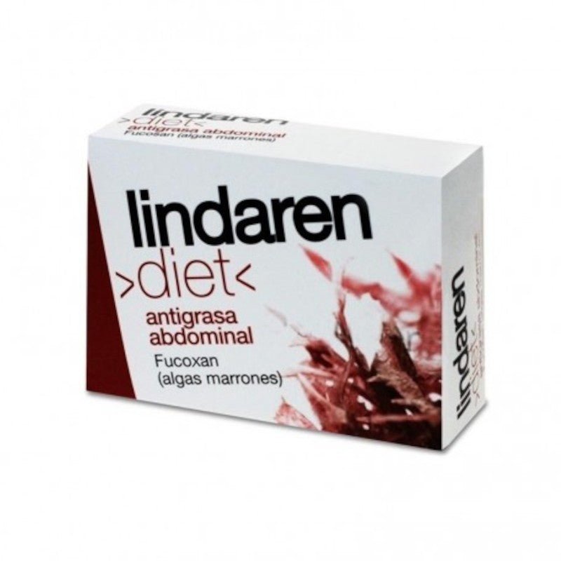 Lindaren Diet Fucoxan de Algas Marrones (Antigrasa Abdominal) 30 Cápsulas-1