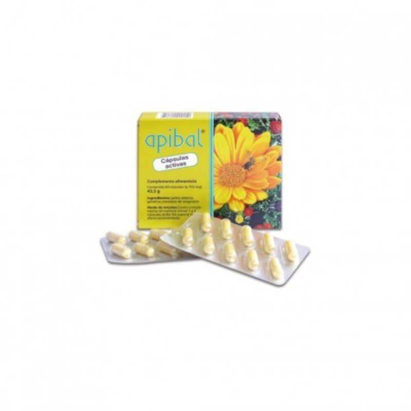 Madal Bal Apibal Polen Activo 755 mg 60 Cápsulas-1