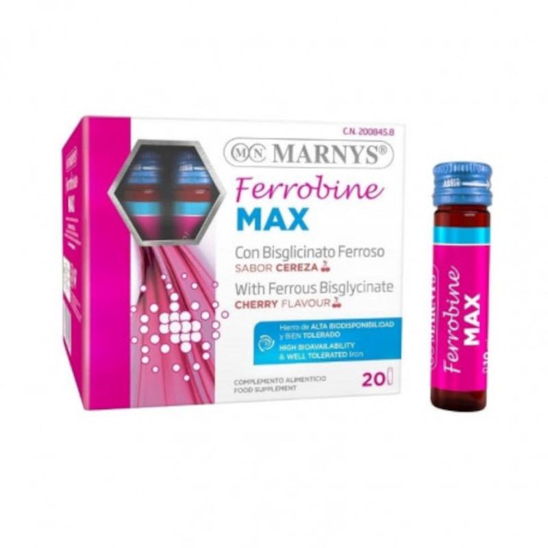 Marnys Ferrobine Max 20 Viales-1