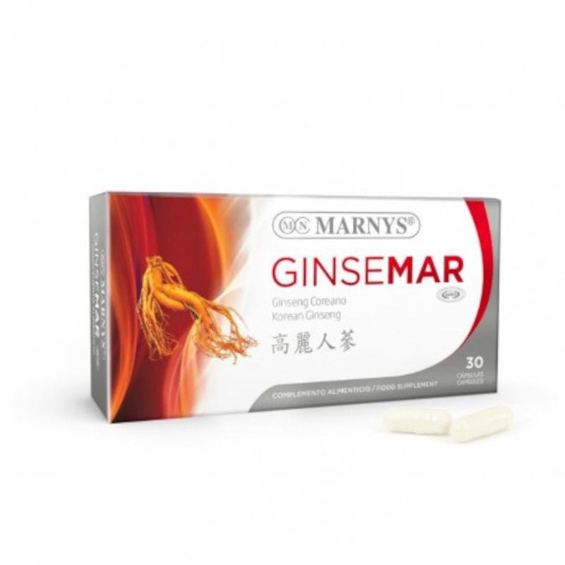 Marnys Ginsemar Coreano Vegano 30 Cápsulas-1