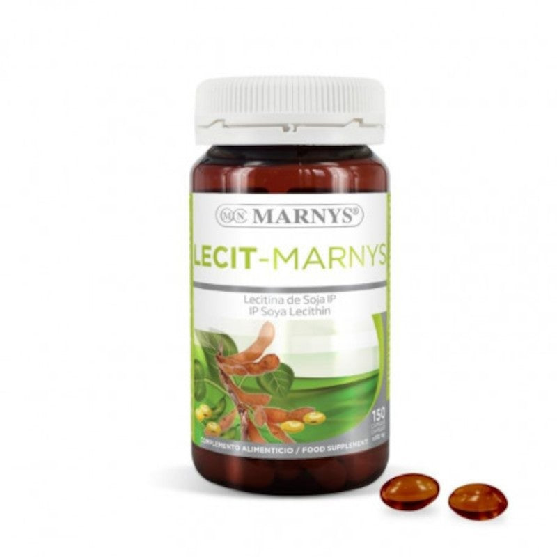 Marnys Lecitina de Soja 500 mg 150 Cápsulas-1