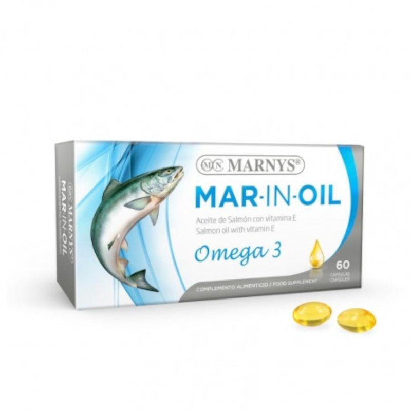 Marnys Mar In Oil Aceite de Salmón 500 mg 60 Perlas-1