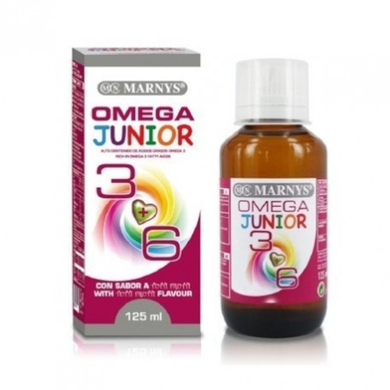 Marnys Omega 3 y 6 Junior Jarabe 125 ml-1