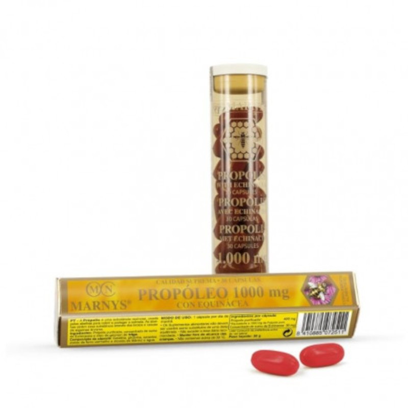 Marnys Propóleo con Equinácea 1000 mg 30 Cápsulas-1