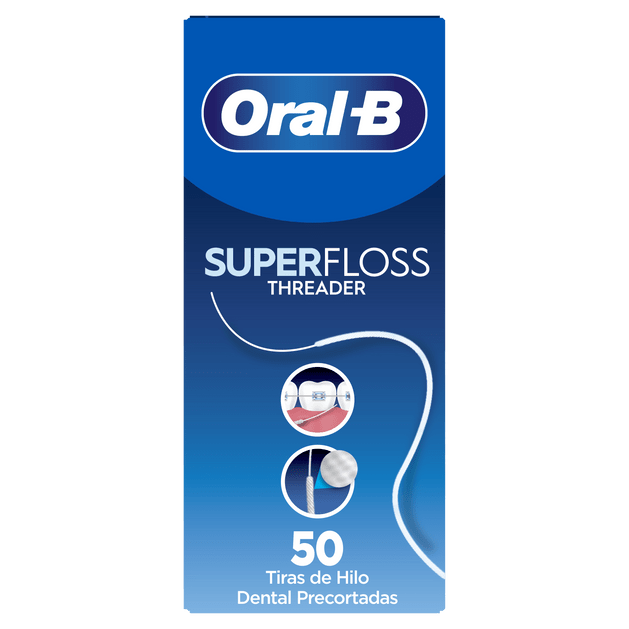 Oral-B Superfloss Fio Dentário Sem Cera 50 Fios