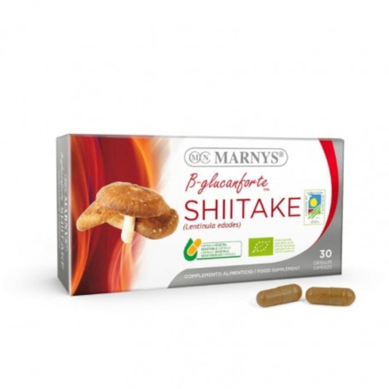 Marnys Shitake Bio 400 mg 30 Cápsulas-1