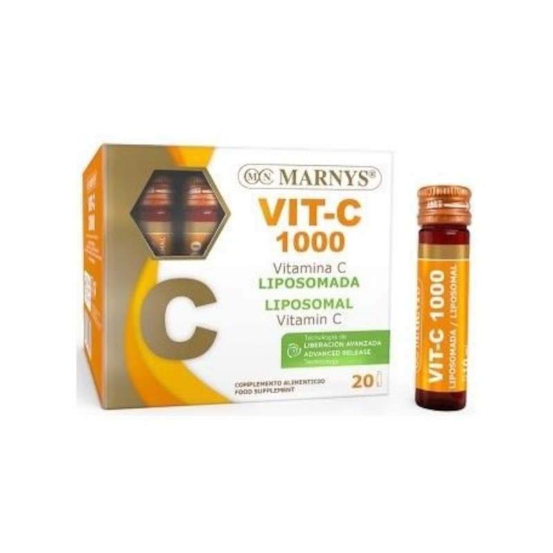 Marnys Vitamina C Liposomada 1000 mg 20 Viales-1