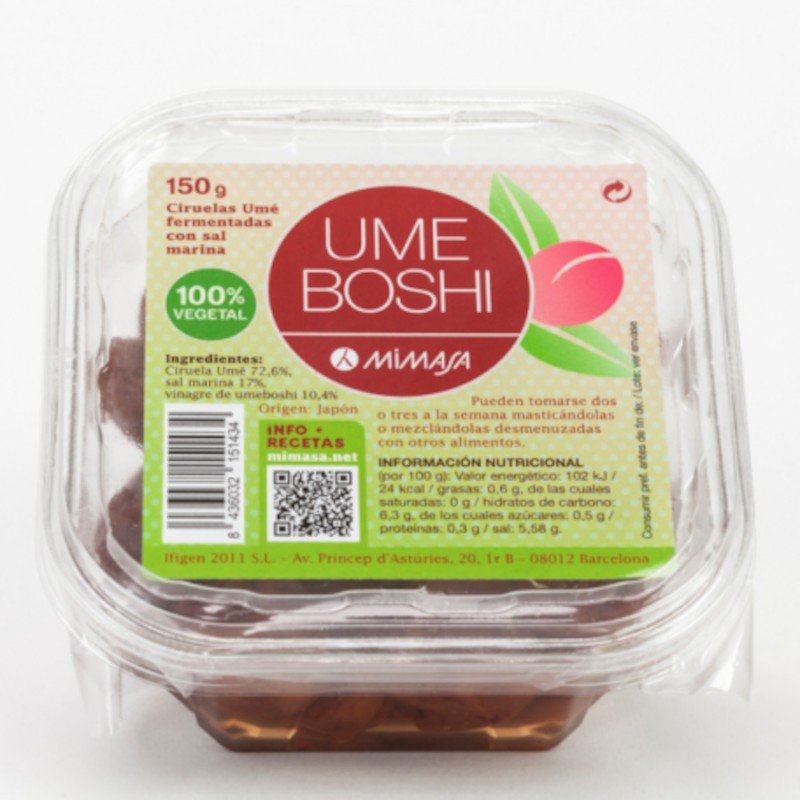 Mimasa Umeboshi Natural 150 g-1