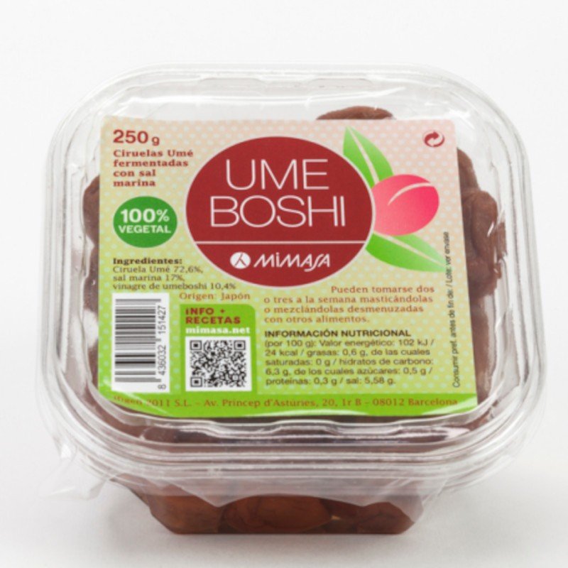 Mimasa Umeboshi Natural 250 g-1