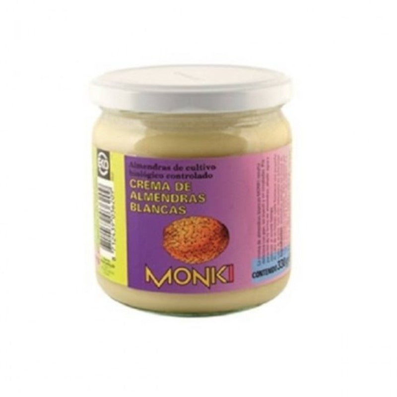 Monki Crema de Almendras Blancas Bio 330 g-1