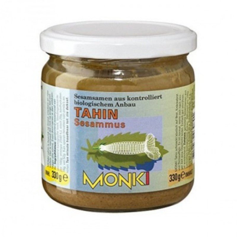 Monki Tahín Sin Sal Bio 330 g-1