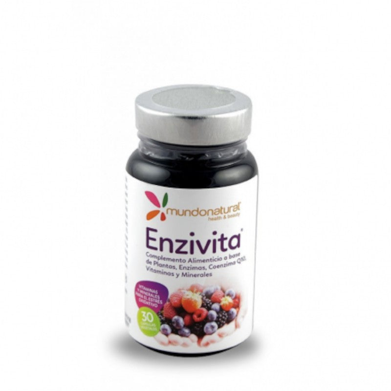 Mundo Natural Enzivita 30 Cápsulas-1