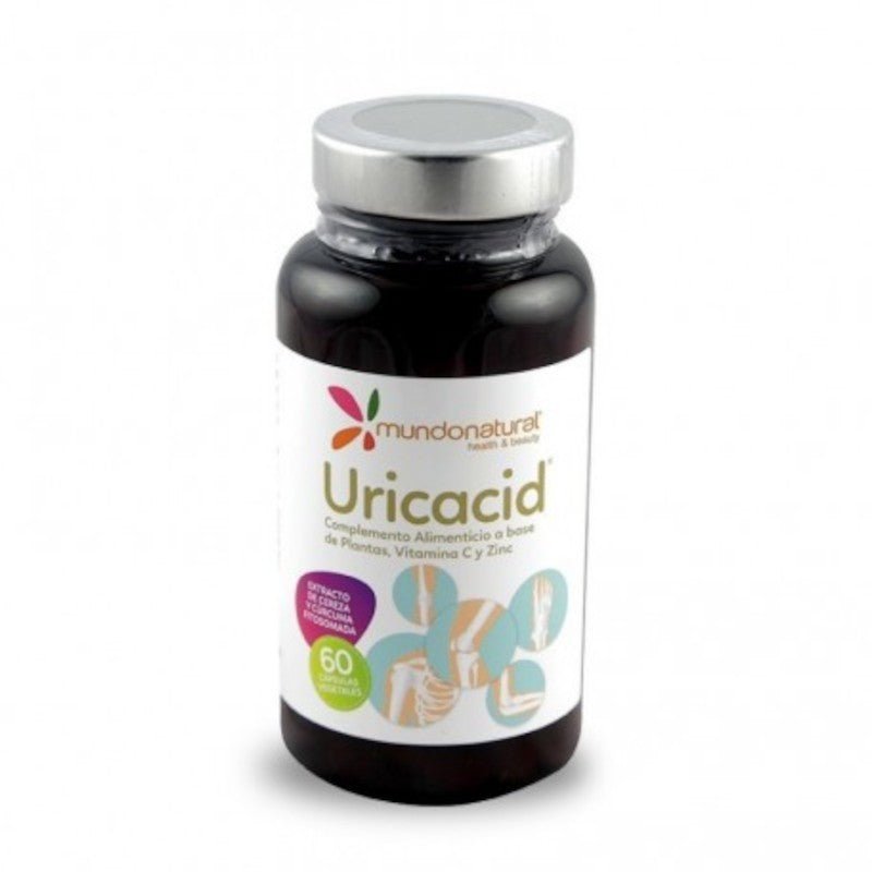 Mundo Natural Uricacid 60 Cápsulas-1