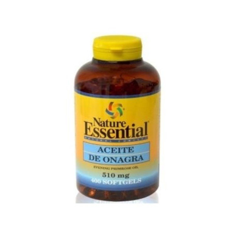 Nature Essential Aceite de Onagra 10% GLA 500 mg 400 Perlas-1