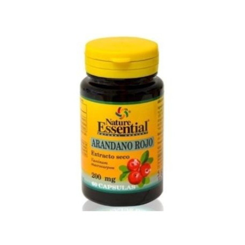 Nature Essential Arándano Rojo 200 mg 60 Cápsulas-1