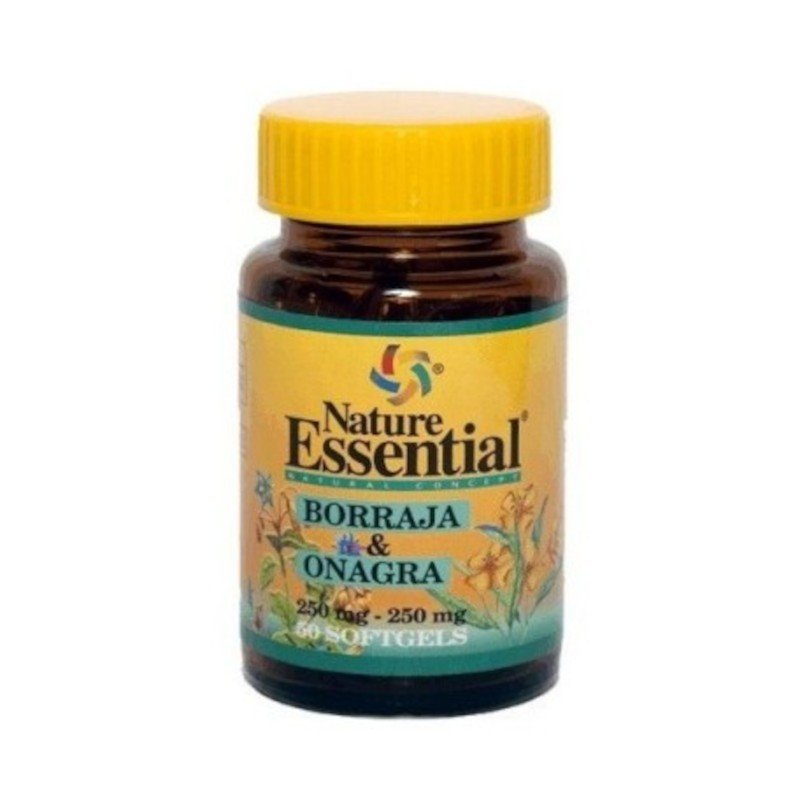 Nature Essential Borraja & Onagra 500 mg 50 Perlas-1