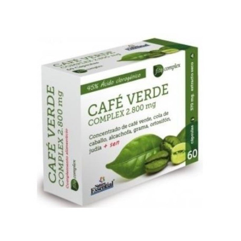 Nature Essential Café Verde Complex 2800 mg 60 Cápsulas-1