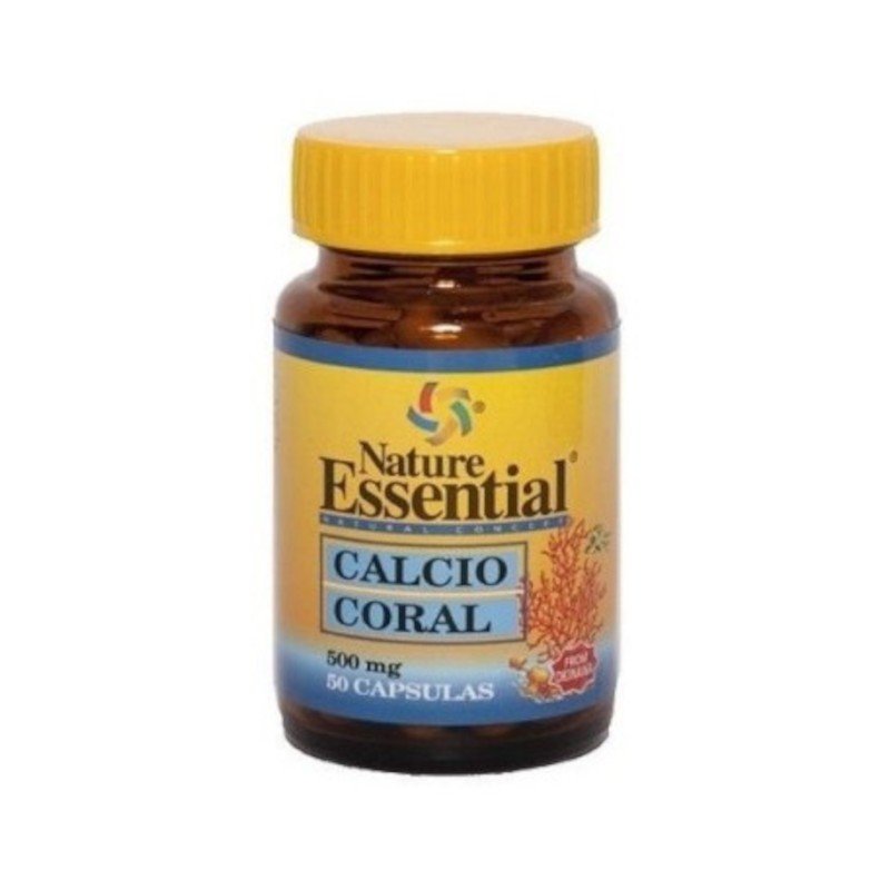 Nature Essential Calcio Coral 500 mg 50 Cápsulas-1