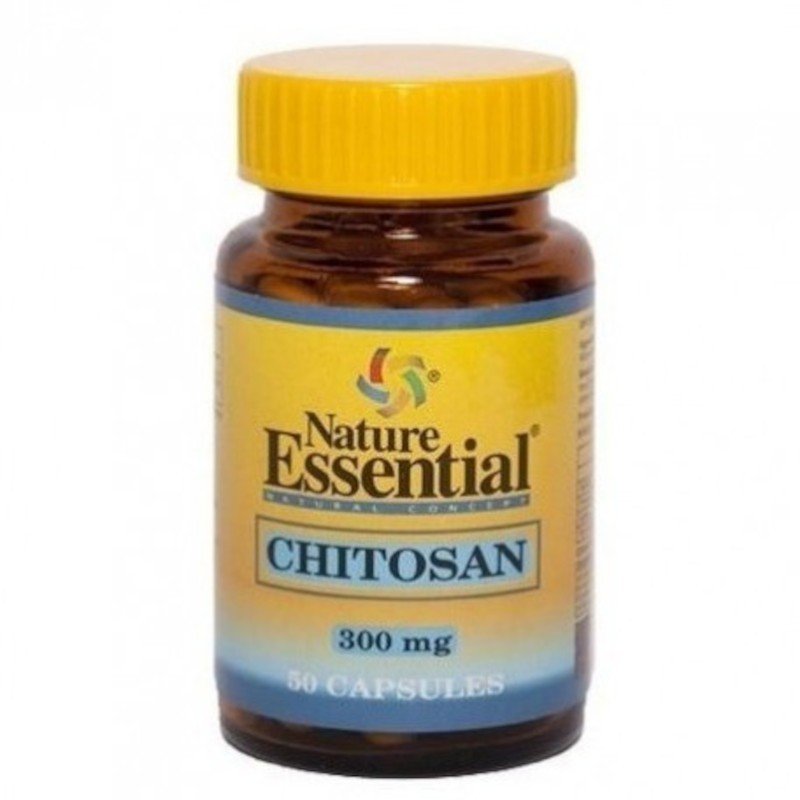 Nature Essential Chitosán 300 mg 50 Cápsulas-1