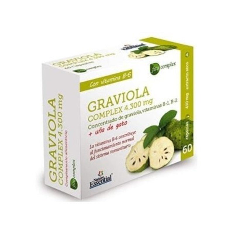 Nature Essential Graviola Complex 4300 mg 60 Cápsulas-1