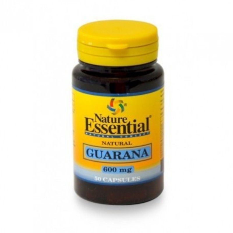Nature Essential Guaraná 600 mg 50 Cápsulas-1