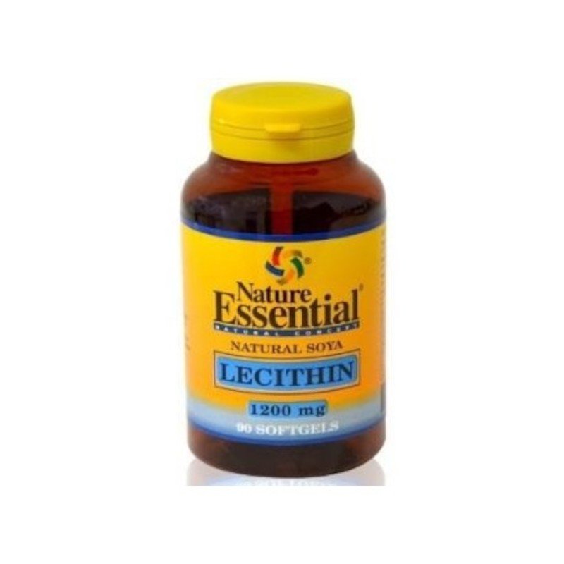 Nature Essential Lecitina de Soja 1200 mg 90 Perlas-1