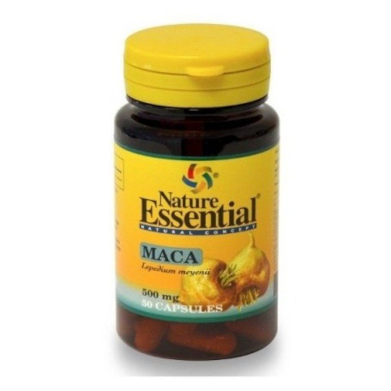 Nature Essential Maca 500 mg 50 Cápsulas-1