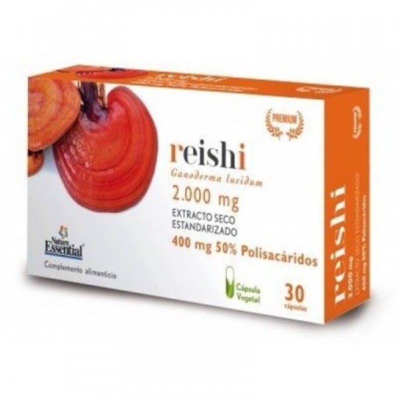 Nature Essential Reishi Ext Seco 2000 mg 30 Cápsulas-1