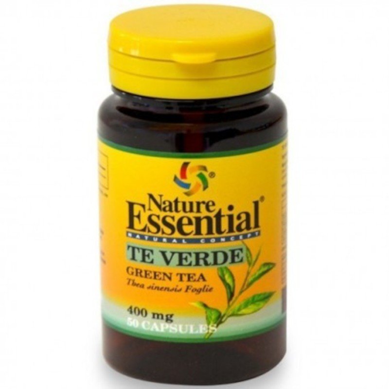 Nature Essential Té Verde 400 mg 50 Cápsulas-1