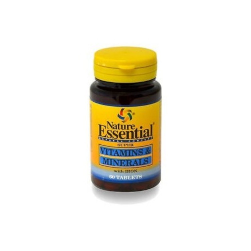 Nature Essential Vitaminas y Minerales 600 mg 60 Comprimidos-1