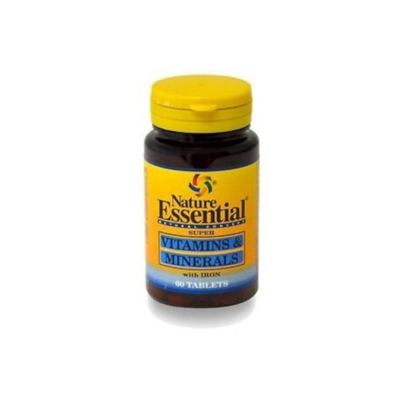 Nature Essential Vitaminas y Minerales 600 mg 60 Comprimidos-1