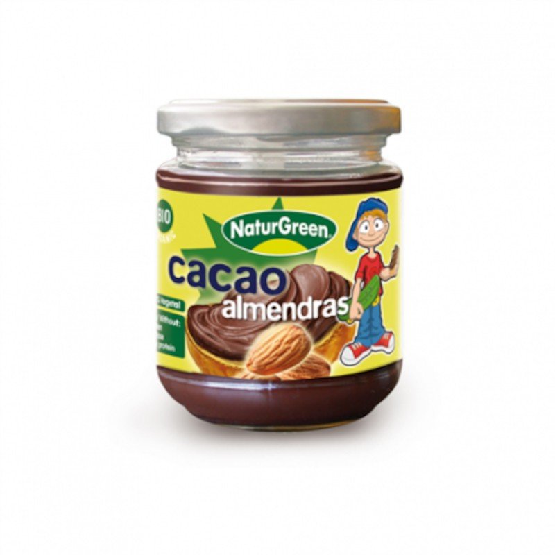 Naturgreen Crema Almendra Cacao 200 g-1