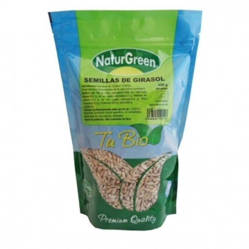 Naturgreen Semillas de Girasol Bio 450 g-1