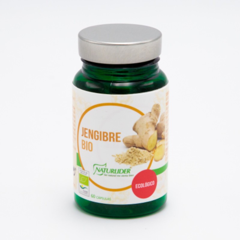 Naturlider Jengibre Bio 60 Cápsulas-1