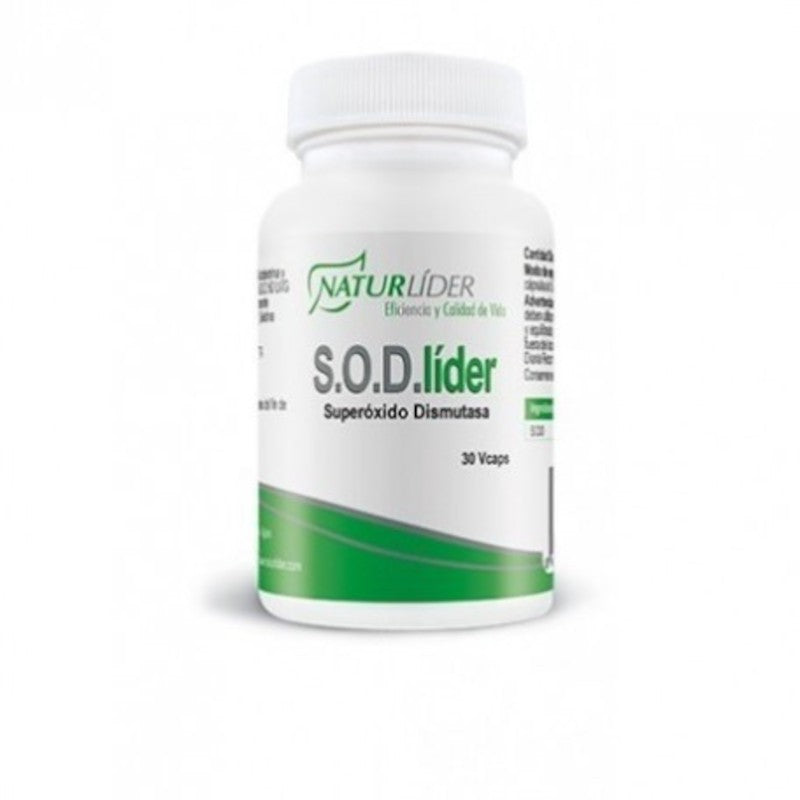 Naturlider S.O.D.líder Superóxido Dismutasa 30 Cápsulas-1