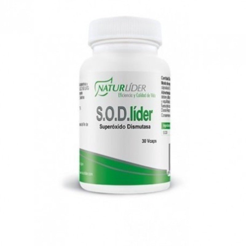 Naturlider S.O.D.líder Superóxido Dismutasa 30 Cápsulas-1