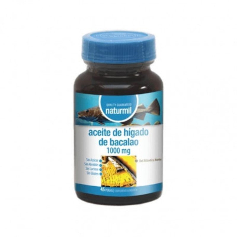 Naturmil Aceite de Hígado de Bacalao 45 Perlas-1