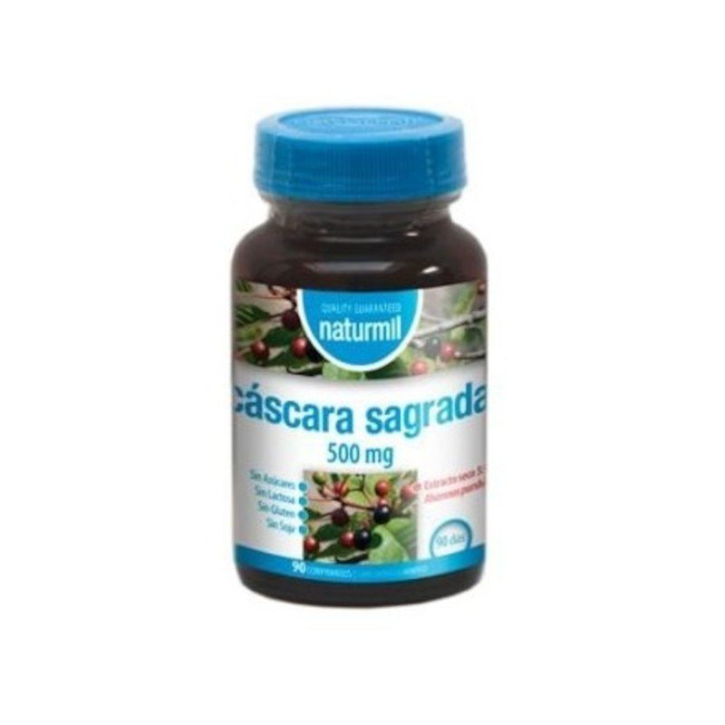 Naturmil Cáscara Sagrada 500 mg 90 Comprimidos-1