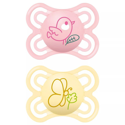 MAM Chupete Perfect Silicona 2-6M (Rosa)-1