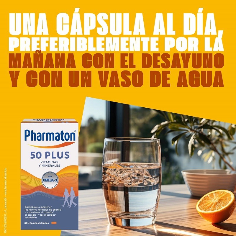 PHARMATON 50 Plus 60 cápsulas-7