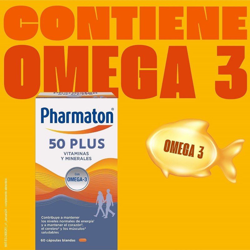 PHARMATON 50 Plus 60 cápsulas-4
