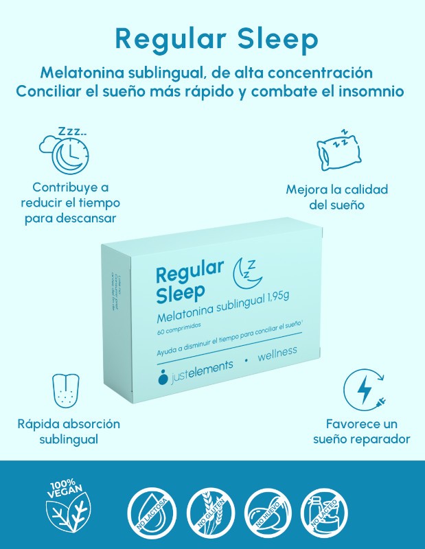 Just Elements Melatonina de Alta Concentración 1,95 mg 60 comprimidos-4