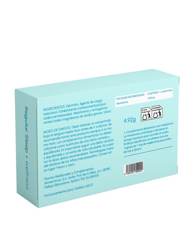 Just Elements Melatonina de Alta Concentración 1,95 mg 60 comprimidos-3