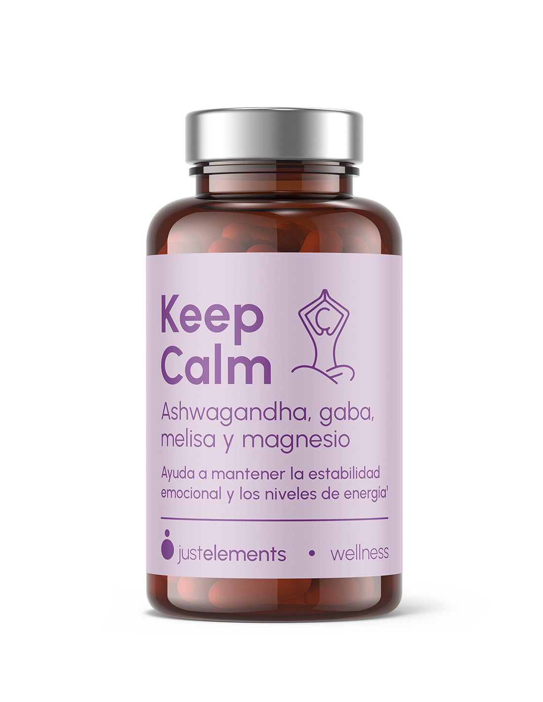 Just Elements Ashwagandha con Magnesio Keep Calm 60 cápsulas-1