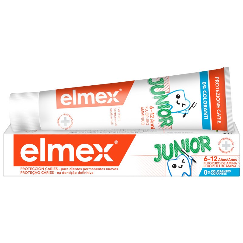 ELMEX Pasta de Dientes Anticaries Junior 6-12 años 75ml-2