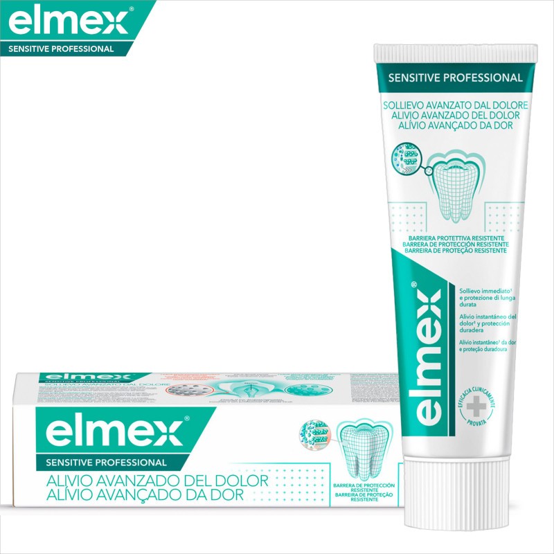 ELMEX Sensitive Profesional Dentífrico Dientes Sensibles 75 ml-4